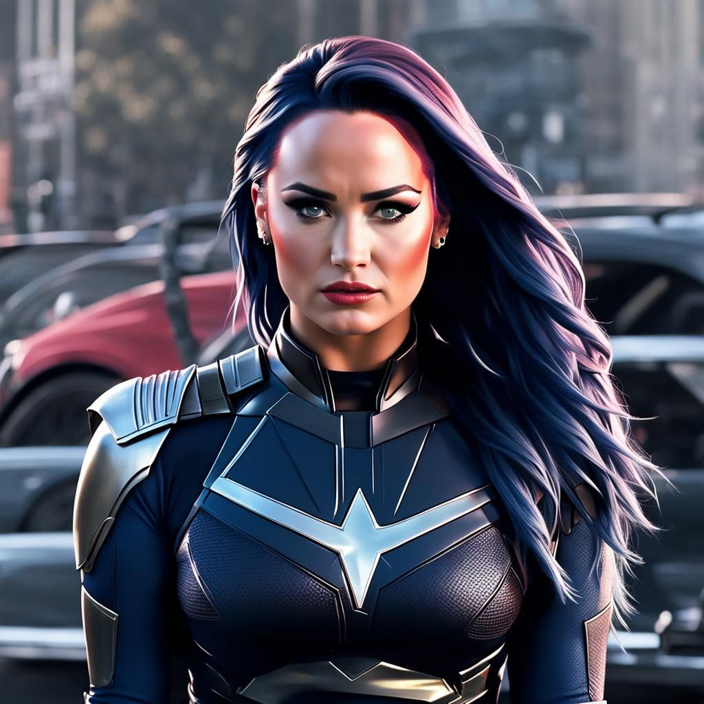 Supergirl but it's Demi Lovato