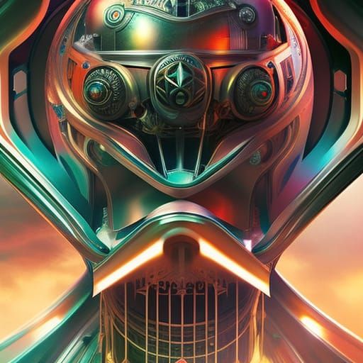 Retrofuturistic Metropolis: Transhumanism in Glass and Neon