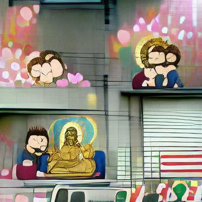 Buddha and Christ Holiday in Tokyo: Anime Style