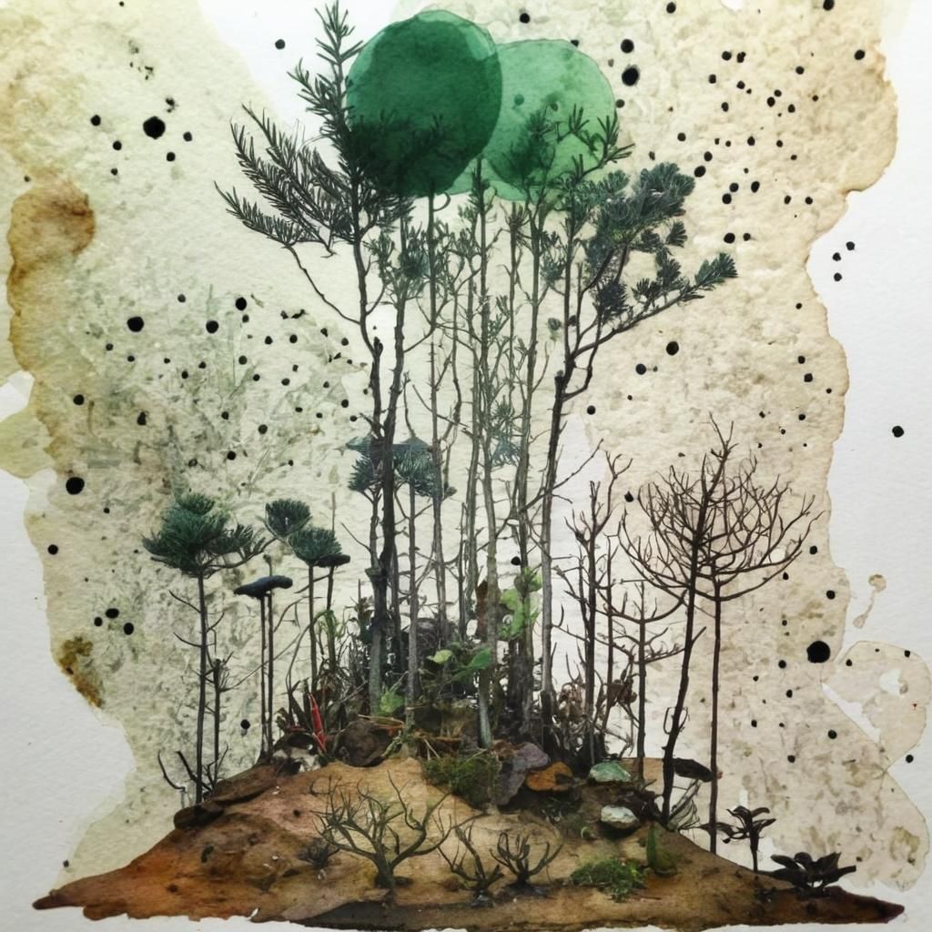 Bio Art Experimentation: Micro Forest Ecosystem