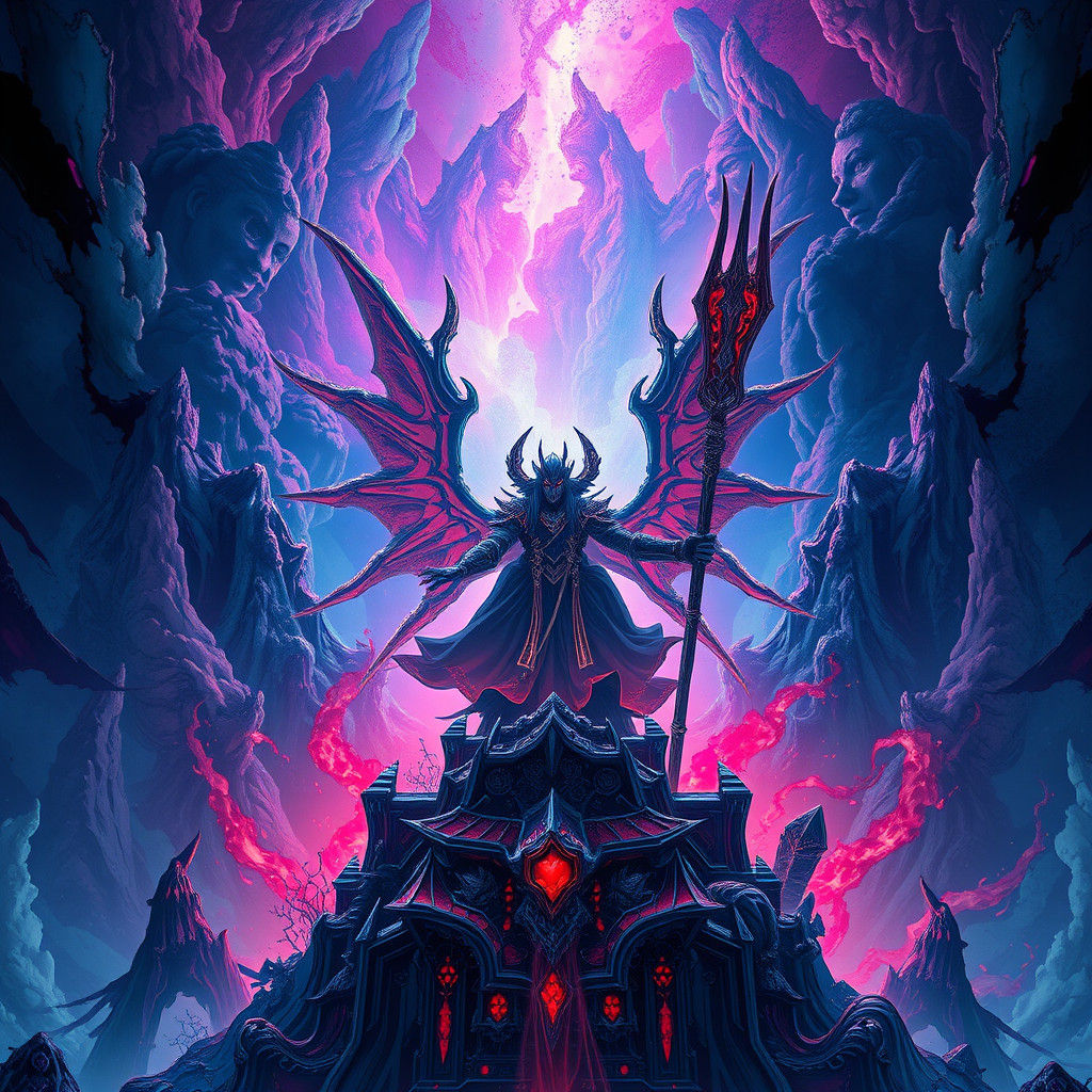 Manga Style Hades Project Zeorymer Splash Screen