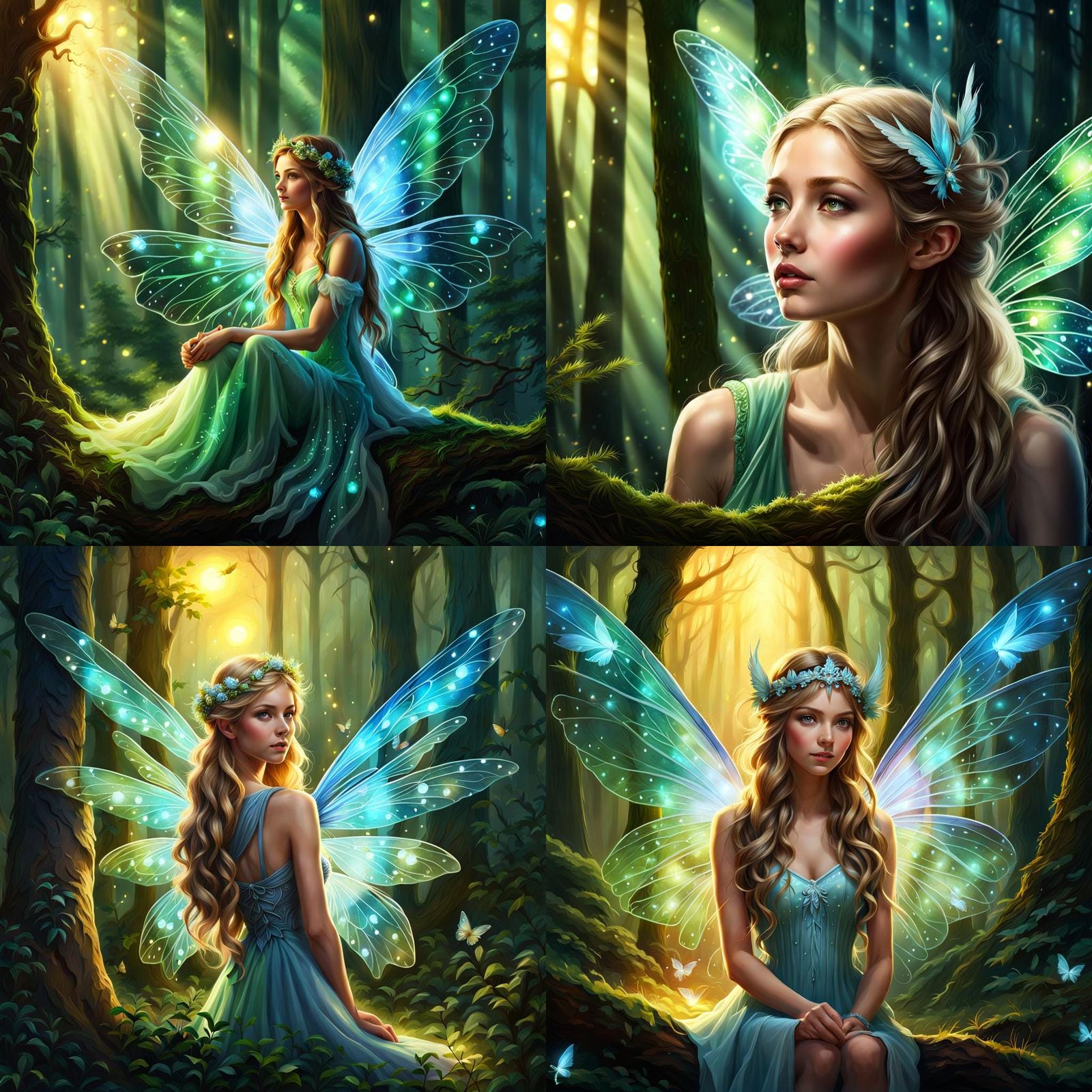 Beautiful Forest Fairy