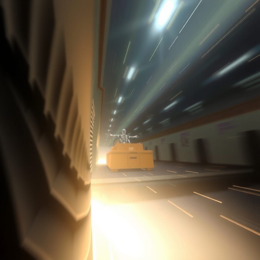 Recursive Overdrive in Pi-Turbine: Abstract AI Art