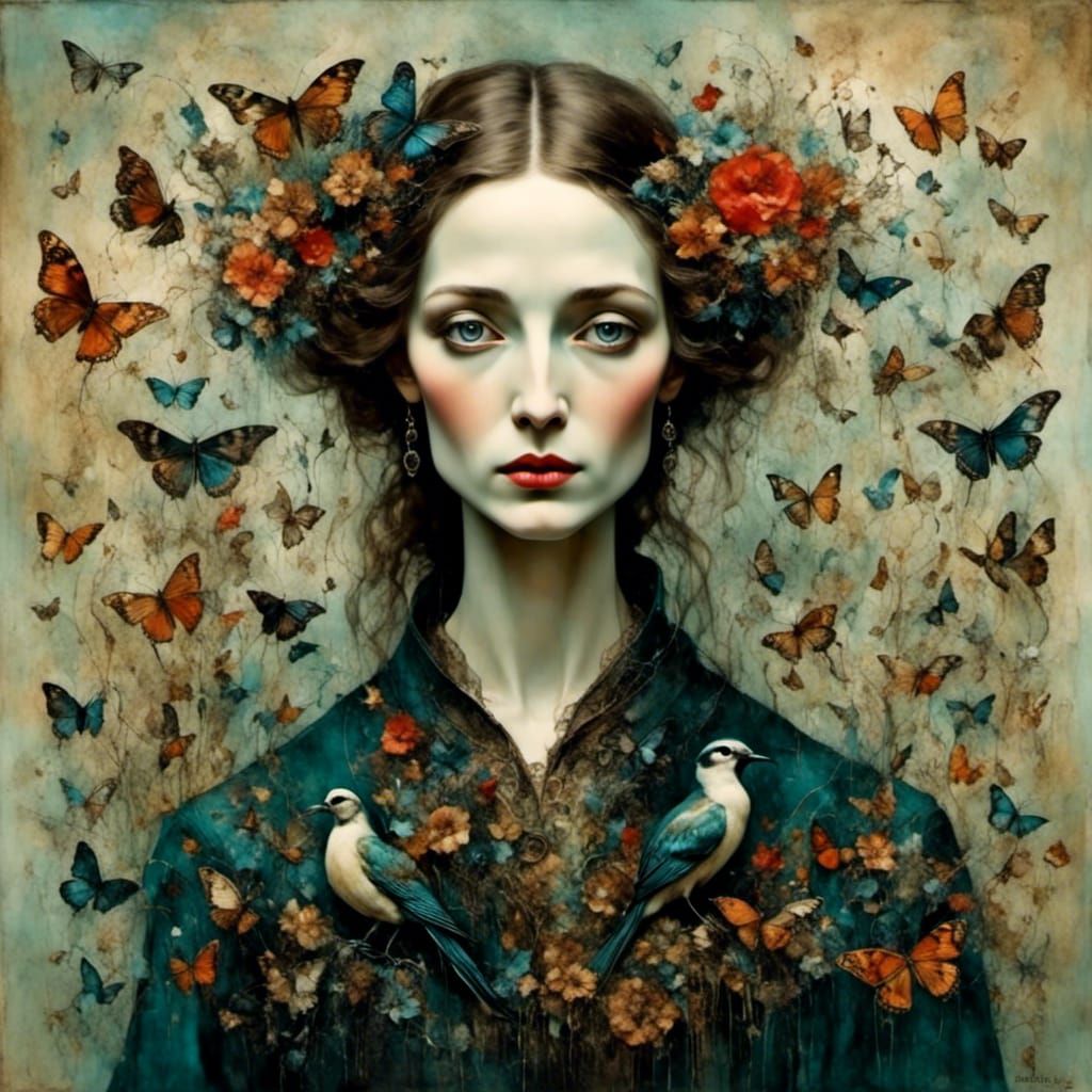 Contrasting Character Traits in Gothic Romantic Style