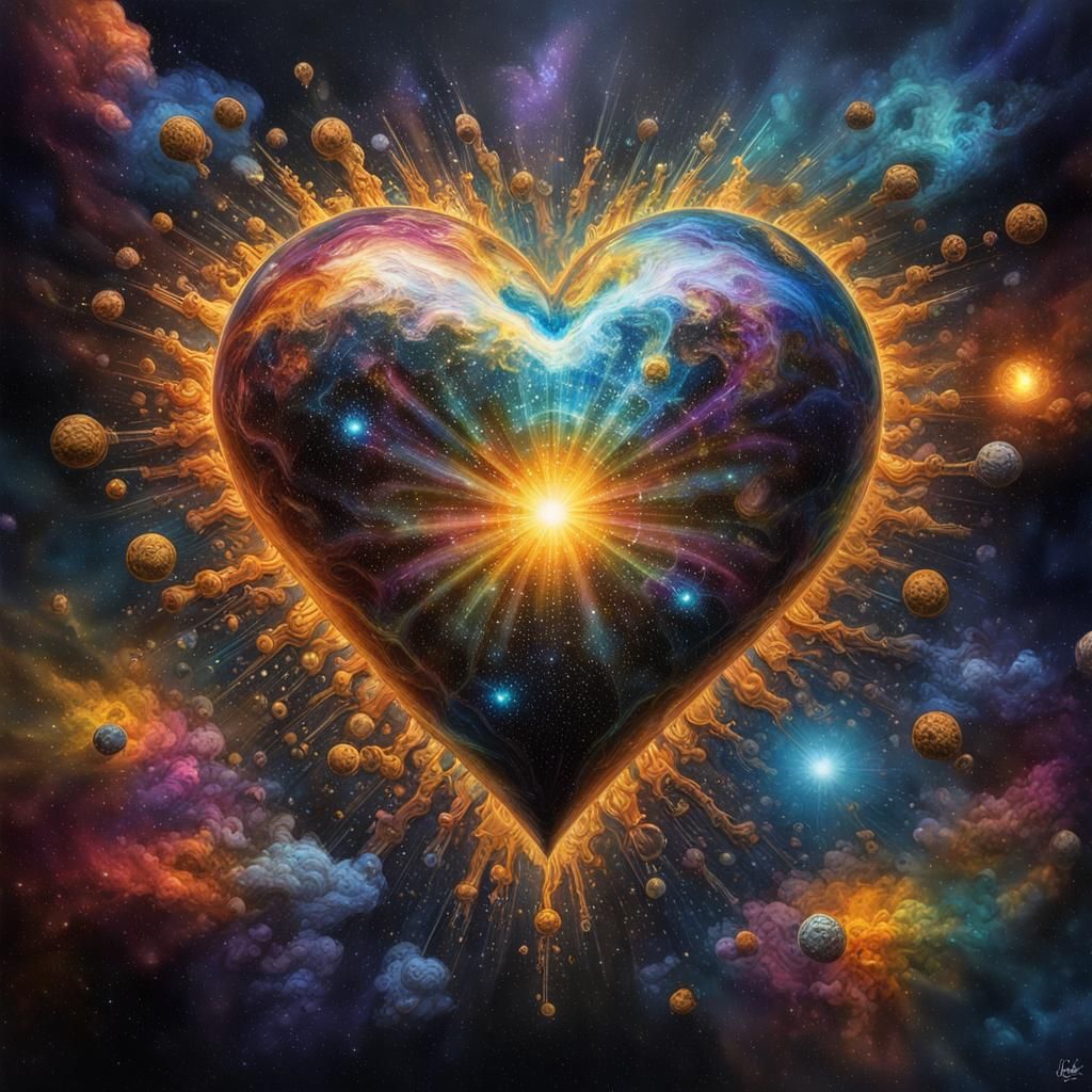 Radiant Heart of the Universe: Graffiti Art