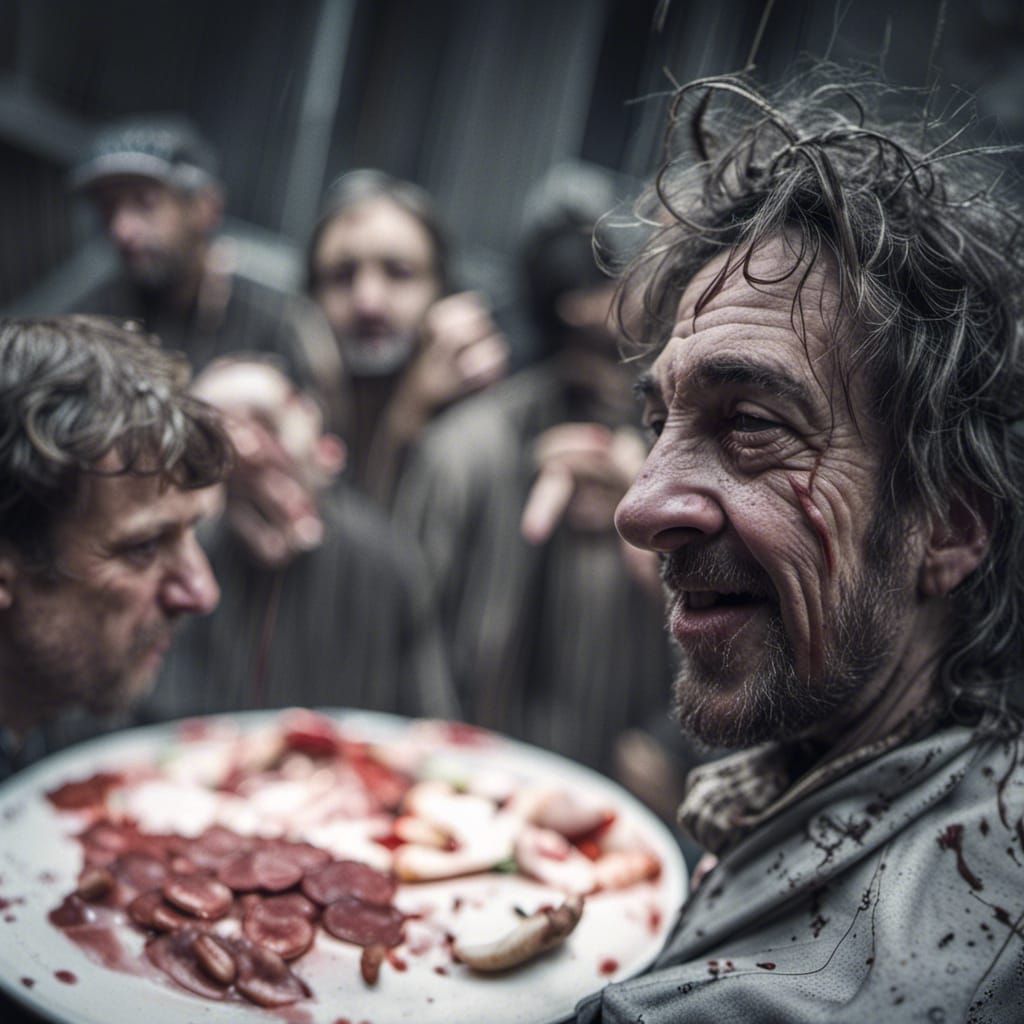 Man serenades a side of beef