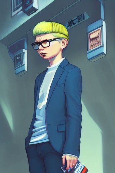 Earthbound's Jeff Andonuts in Detailed Matte Painting