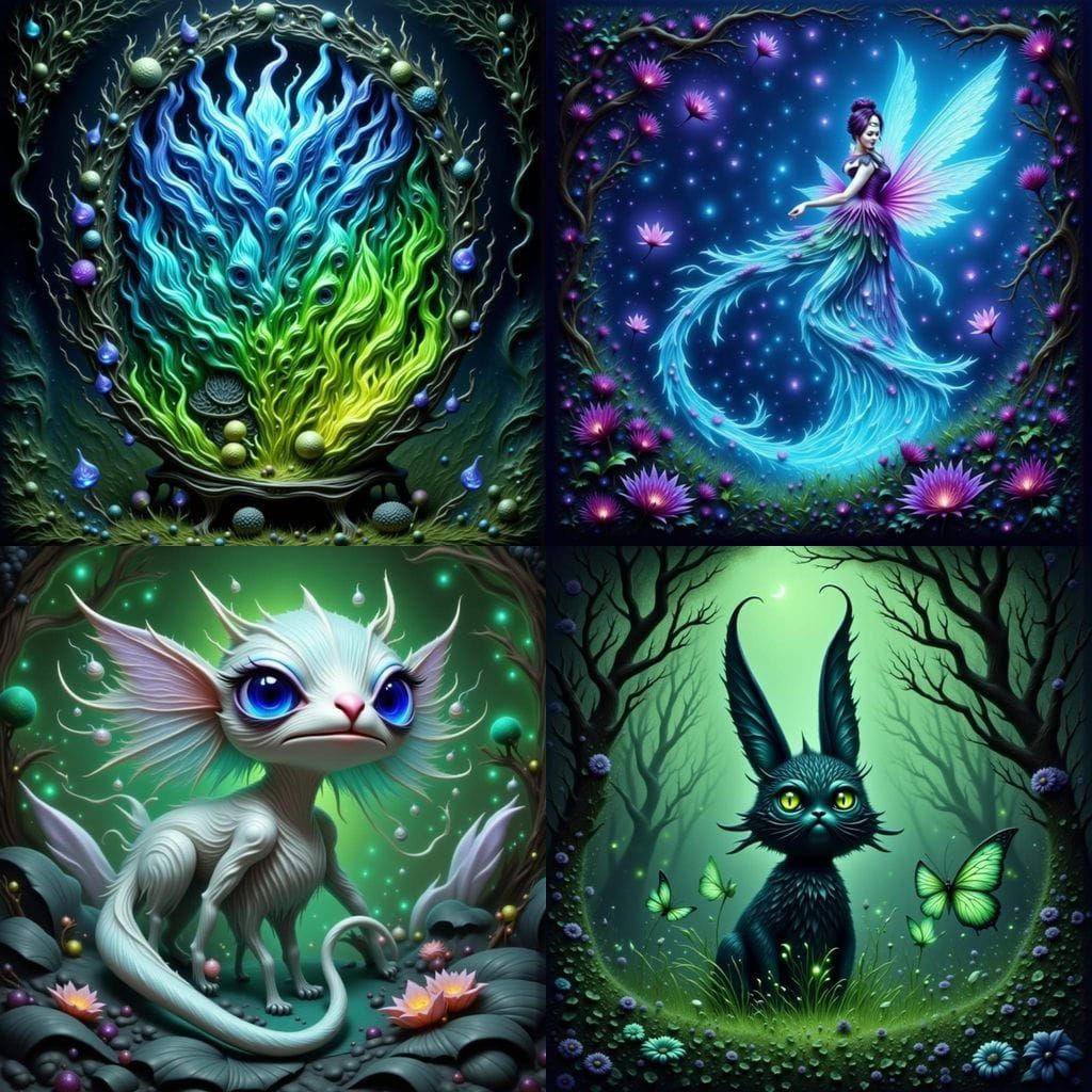 Ethereal Dew Drop Wisp Creature