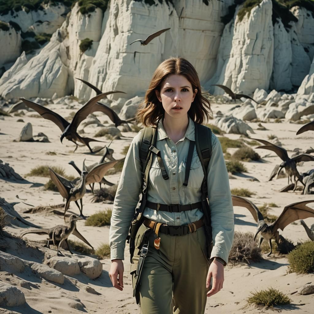 Anna Kendrick Birdwatching with Pterodactyls