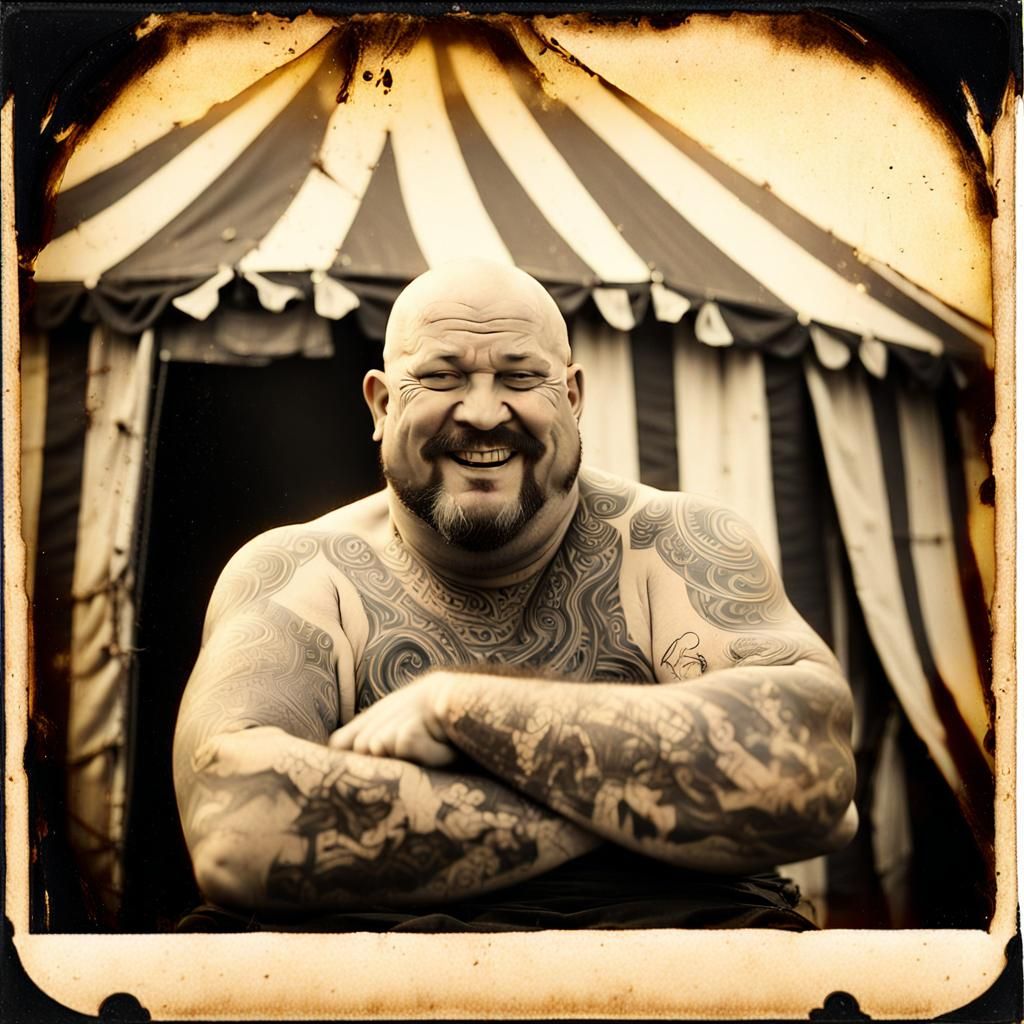 Tattooed man 2