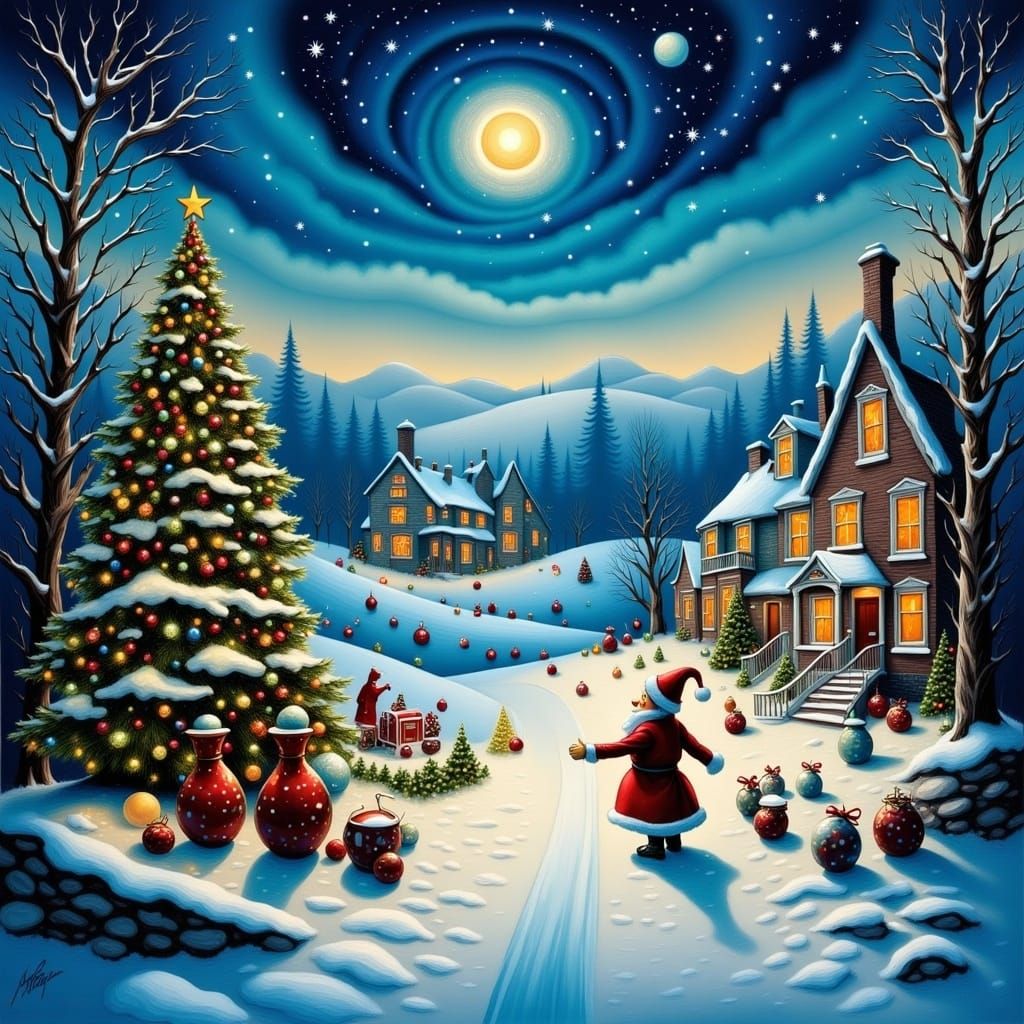 Surreal Christmas Scenes from Around the Globe