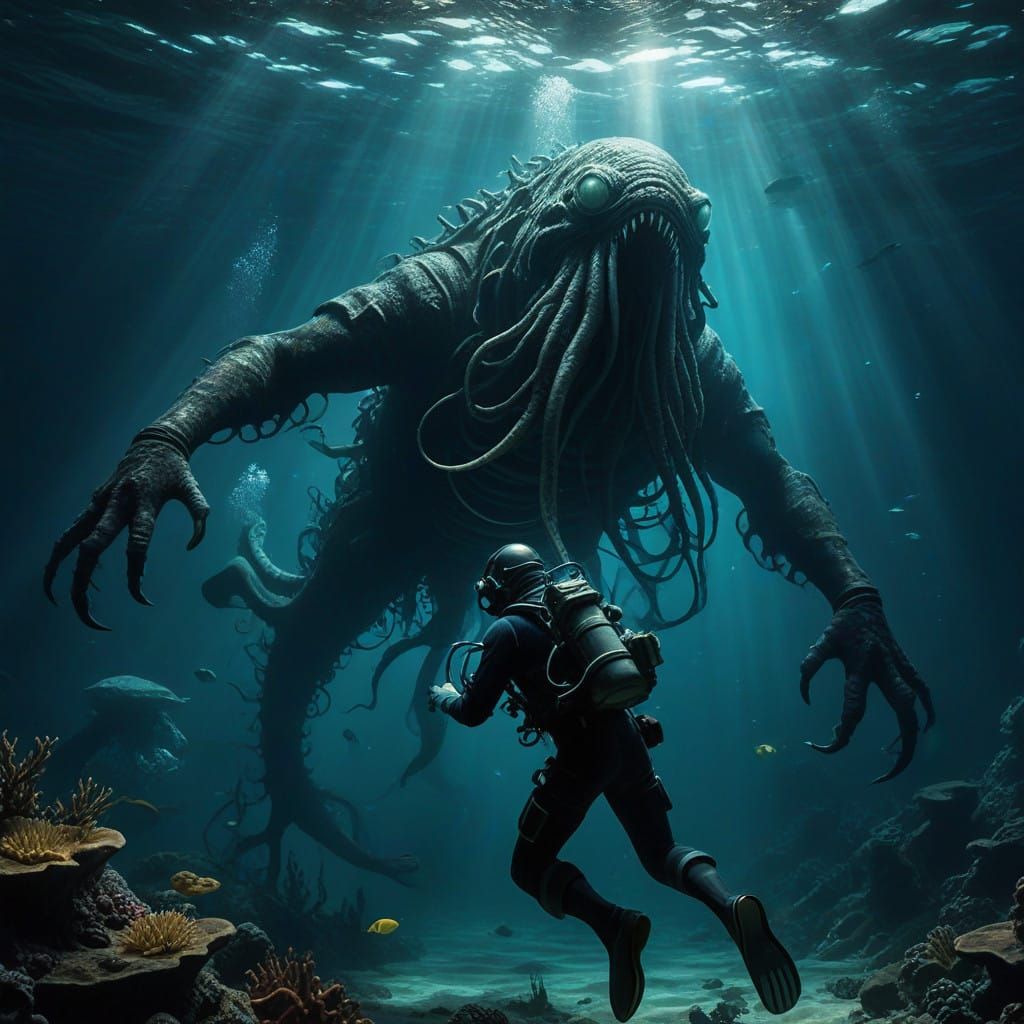 Gargantuan Eldritch Horror Sea Monster Ascends from Challeng...