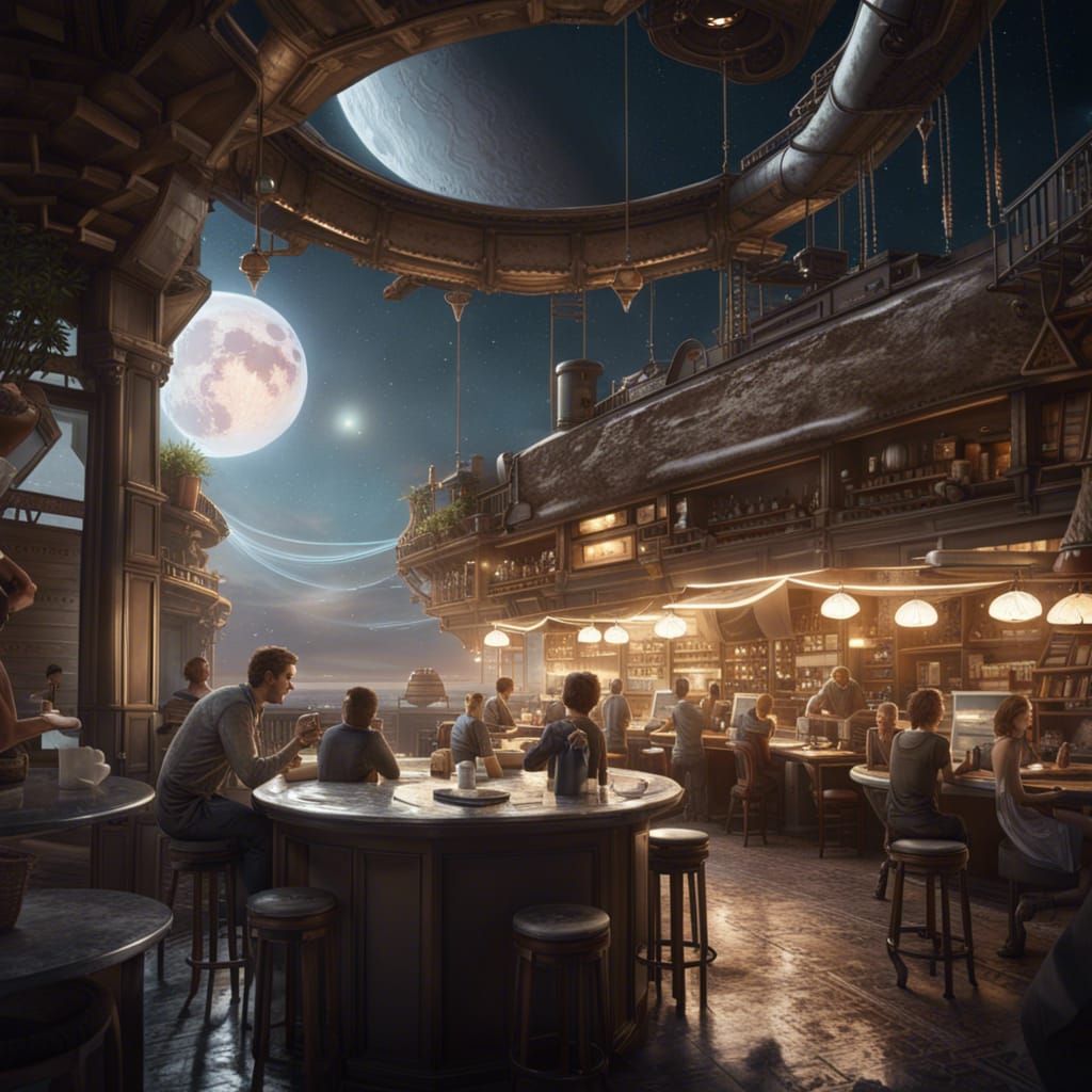Sippin Coffee in the Alpha Centauri