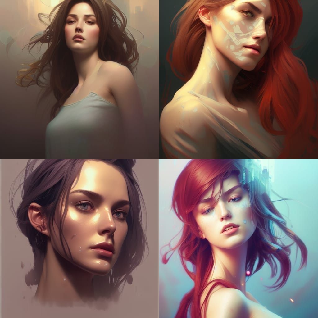 Hyperdetailed Portrait in Dynamic Lighting