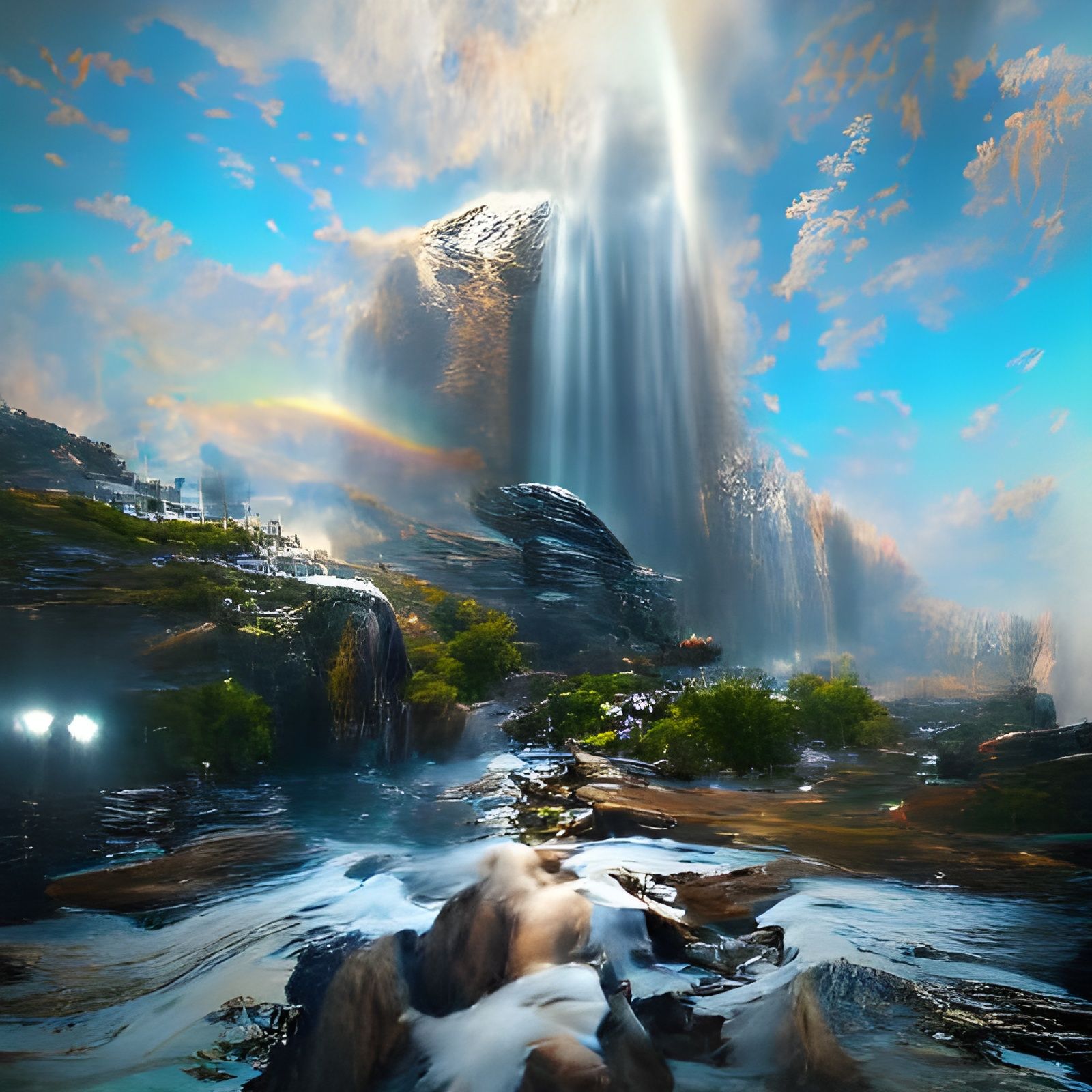 Waterfall spectrum