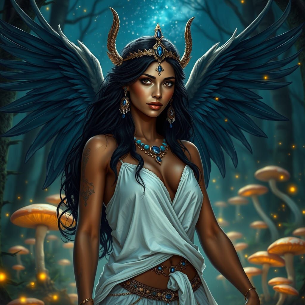 Ethereal Goddess of the Enchanted Realm