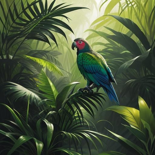 Tropical Wildlife Art: Birds of the Monsoon Forest