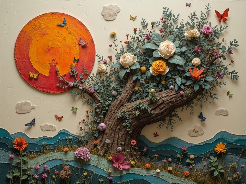 Mirroring Lost Dreams Hiding Found Objects Stretching From H...