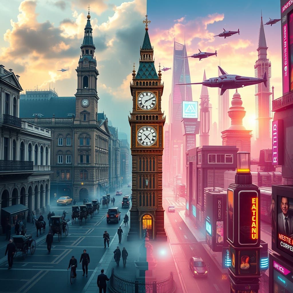 Victorian Meets Cyberpunk: A Tale of Two Cities