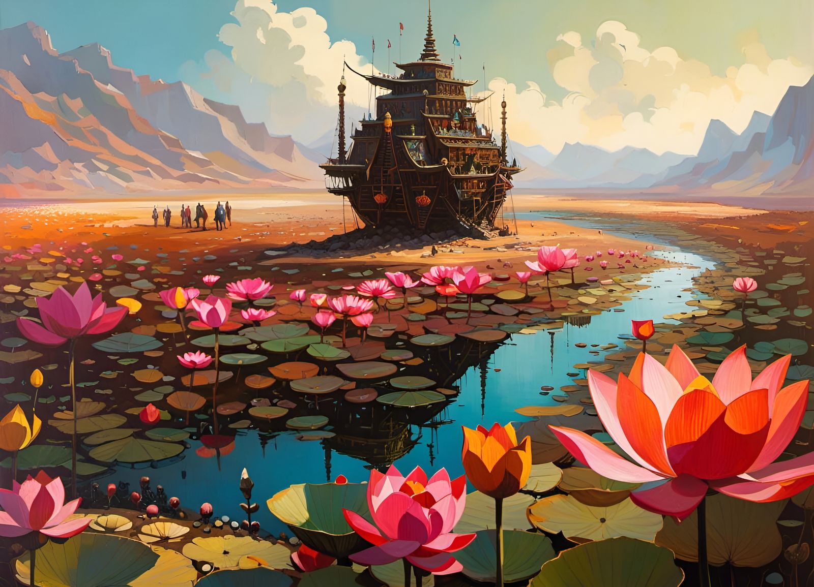 Lotus town