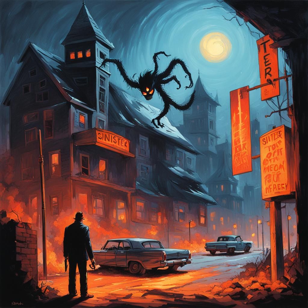 Sinister Tuesday Artwork in Fantasy Style