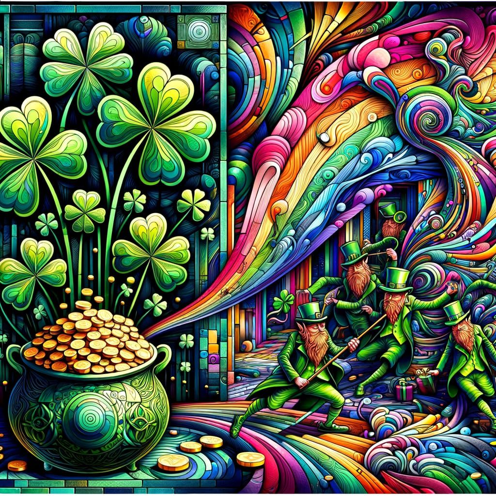 Irish Mythology Meets Graffiti Art in Polychromatic Streetsc...