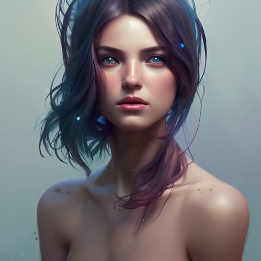 Hyperdetailed Portrait in Dynamic Lighting