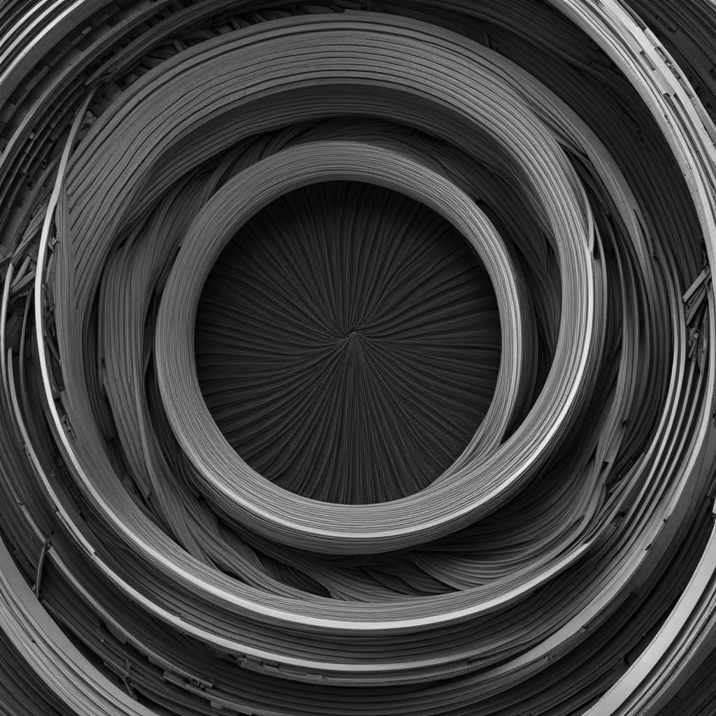 Infinite Loop: Hyperrealistic Abstract Art