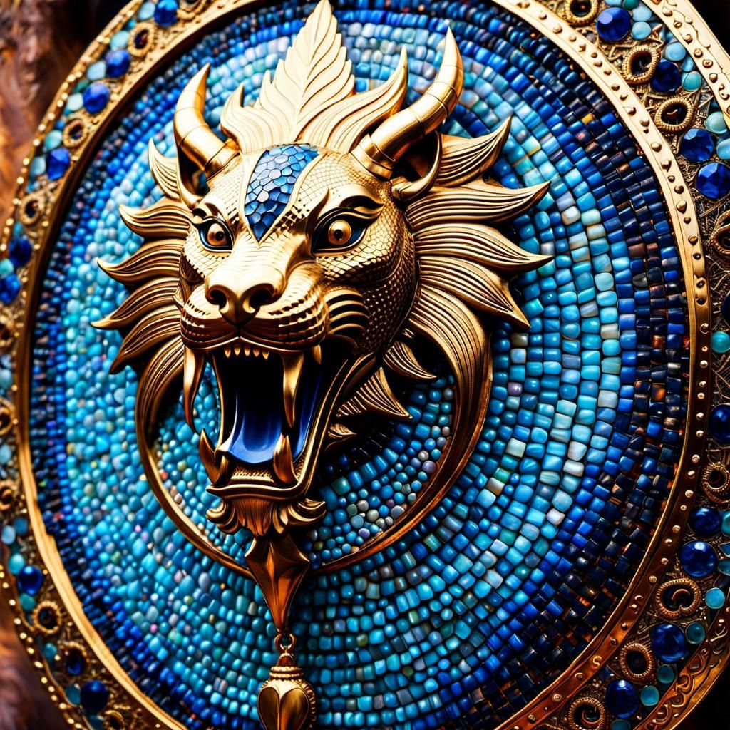 Narnia Knight Shield Materializes in Wizard House