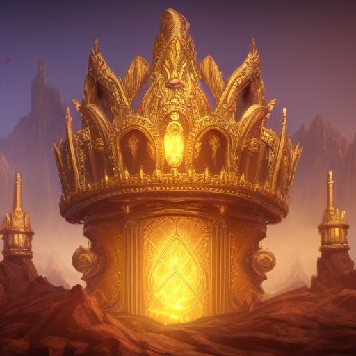 Golden Crowns Fit for a King