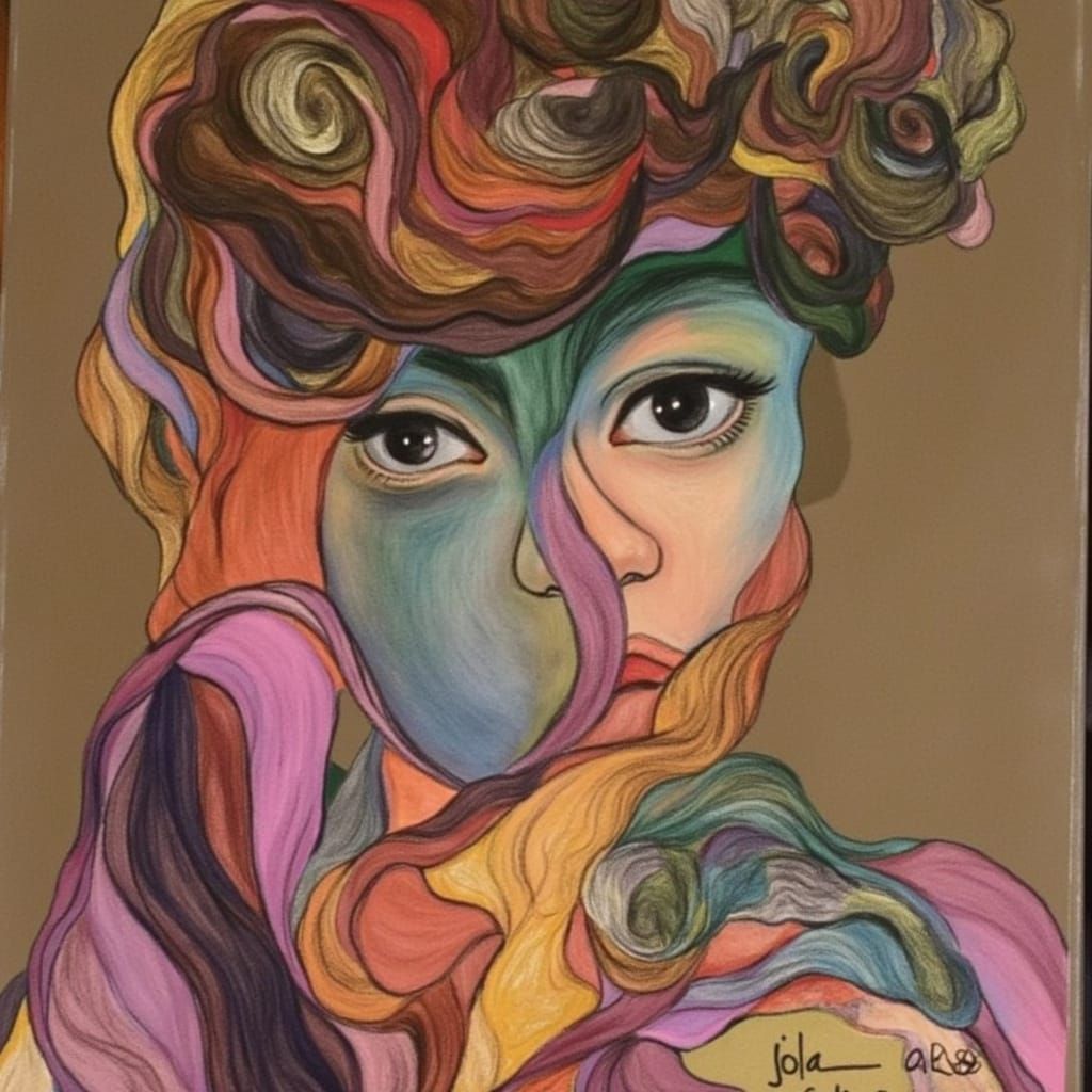 Infinite Being Manifests in Vivid Colors