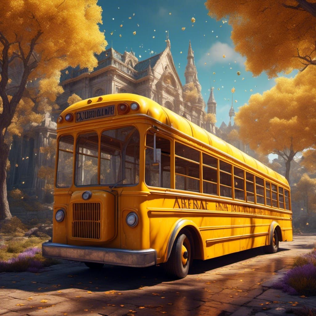 yellow school bus