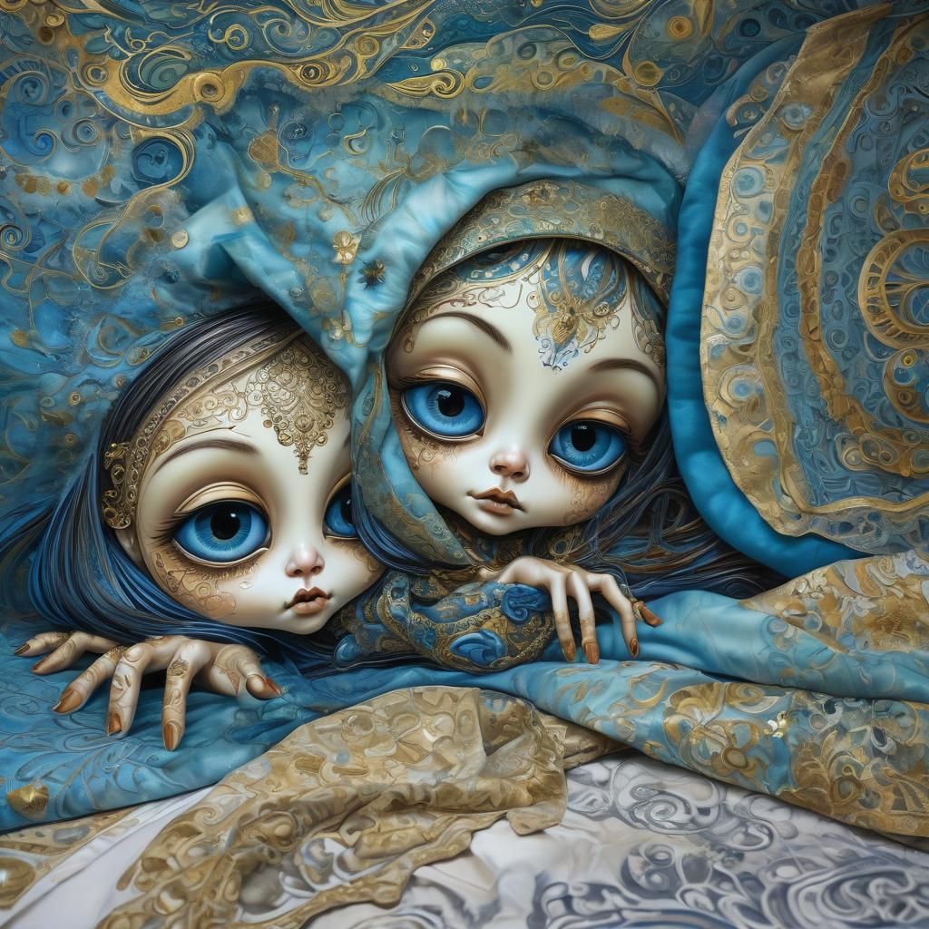 》》SCARY, BUT CUTE《《
A shy monster peeking out from under a b...