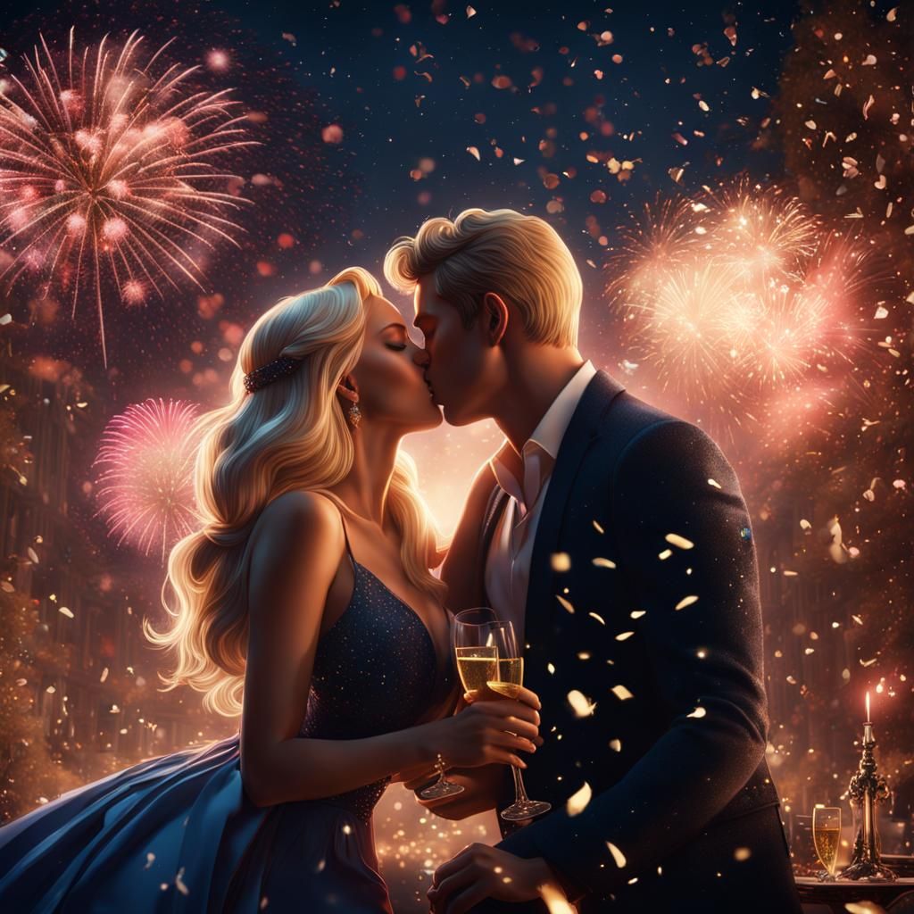 Midnight Kiss: A New Year's Eve Fantasy