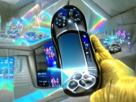 Playstation Vita Handheld Console Render