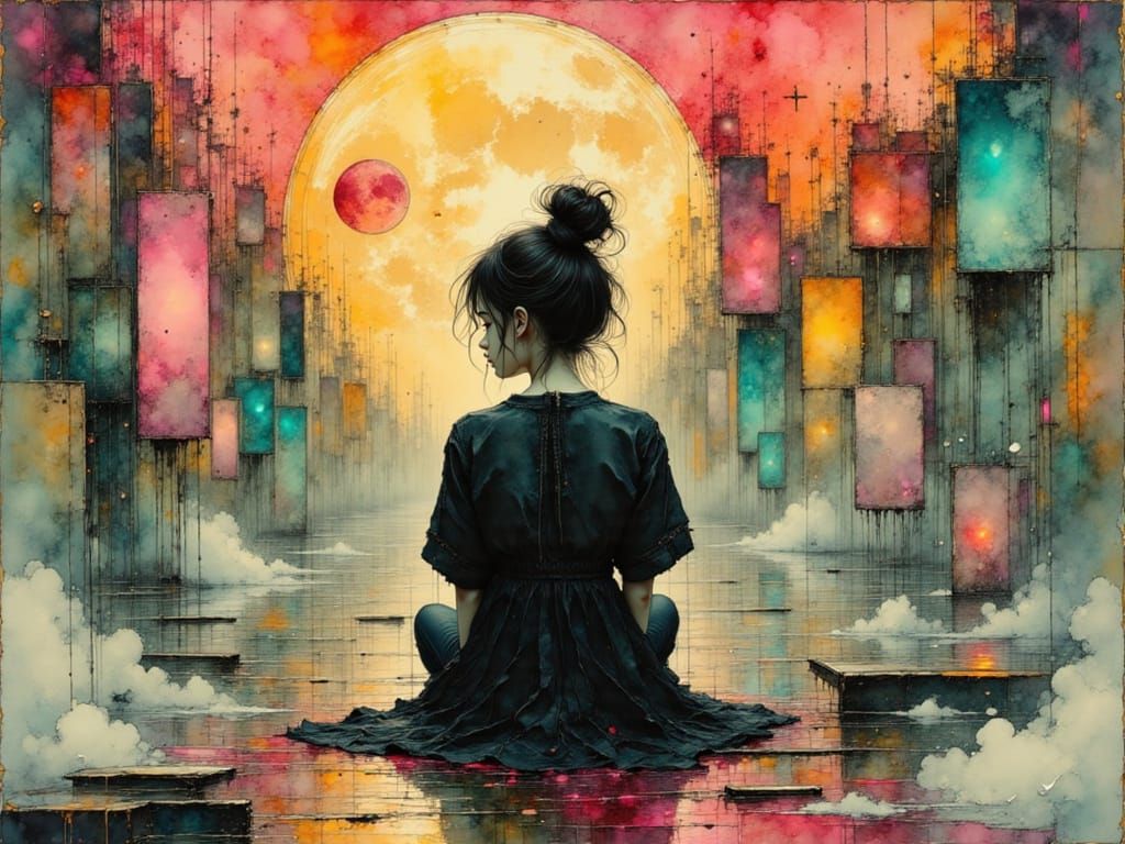 Ink Poet: An AI's Exploration of Identity