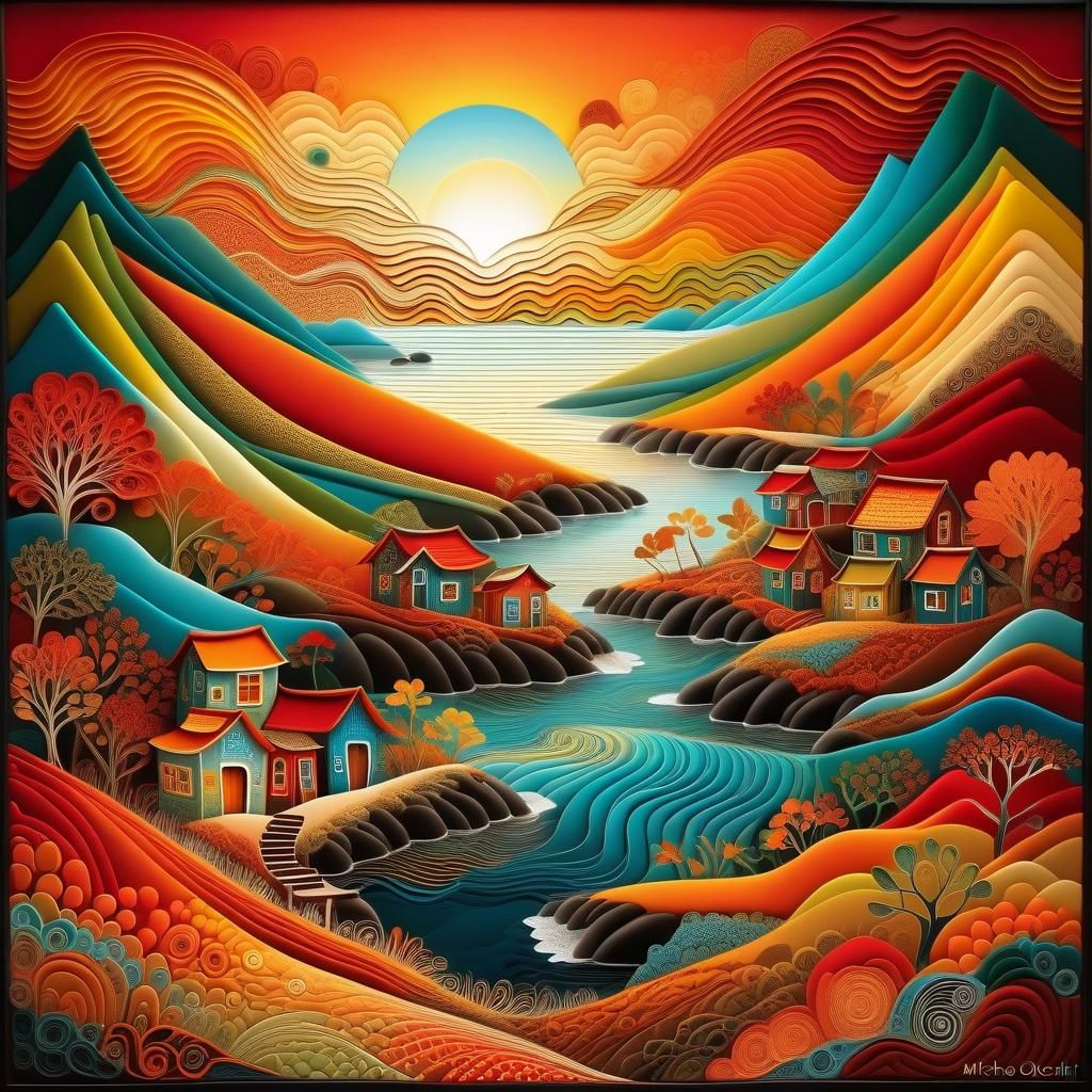 by the sea