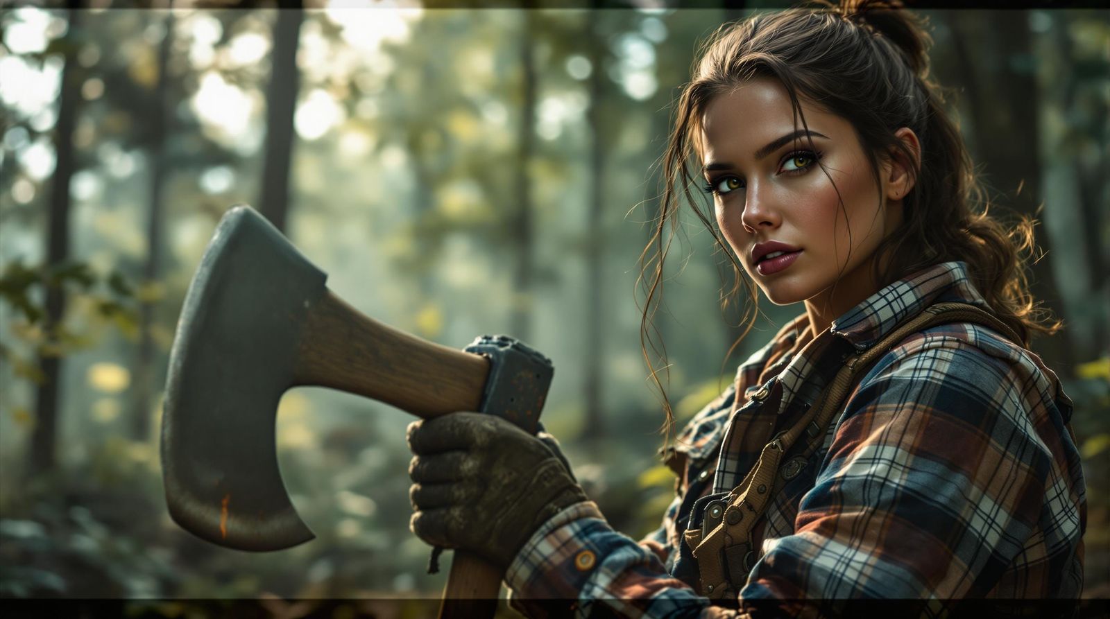 Woodland Warrior Woman