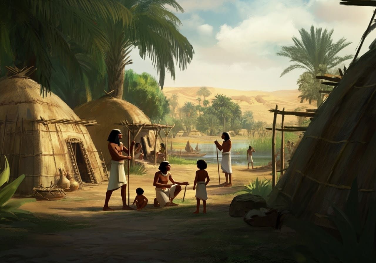 Ancient Egyptian Village 1