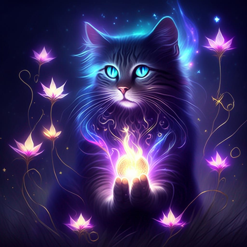 Magical cat