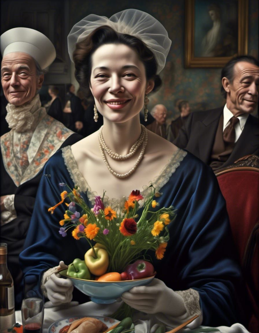 Polychromatic Photo of Couple After Art Museum Visit