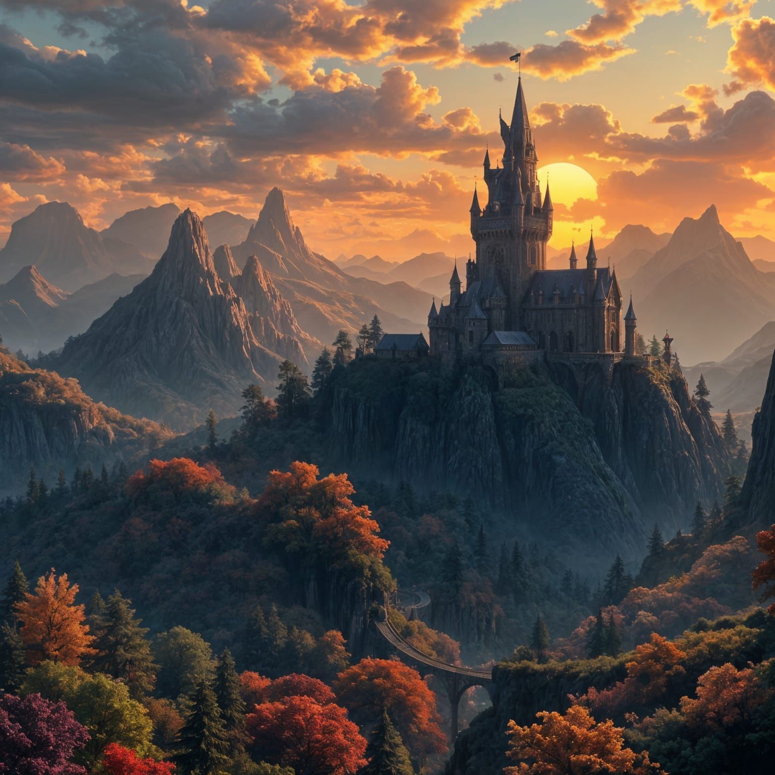 Detailed Pixel Art Matte Painting in 8k