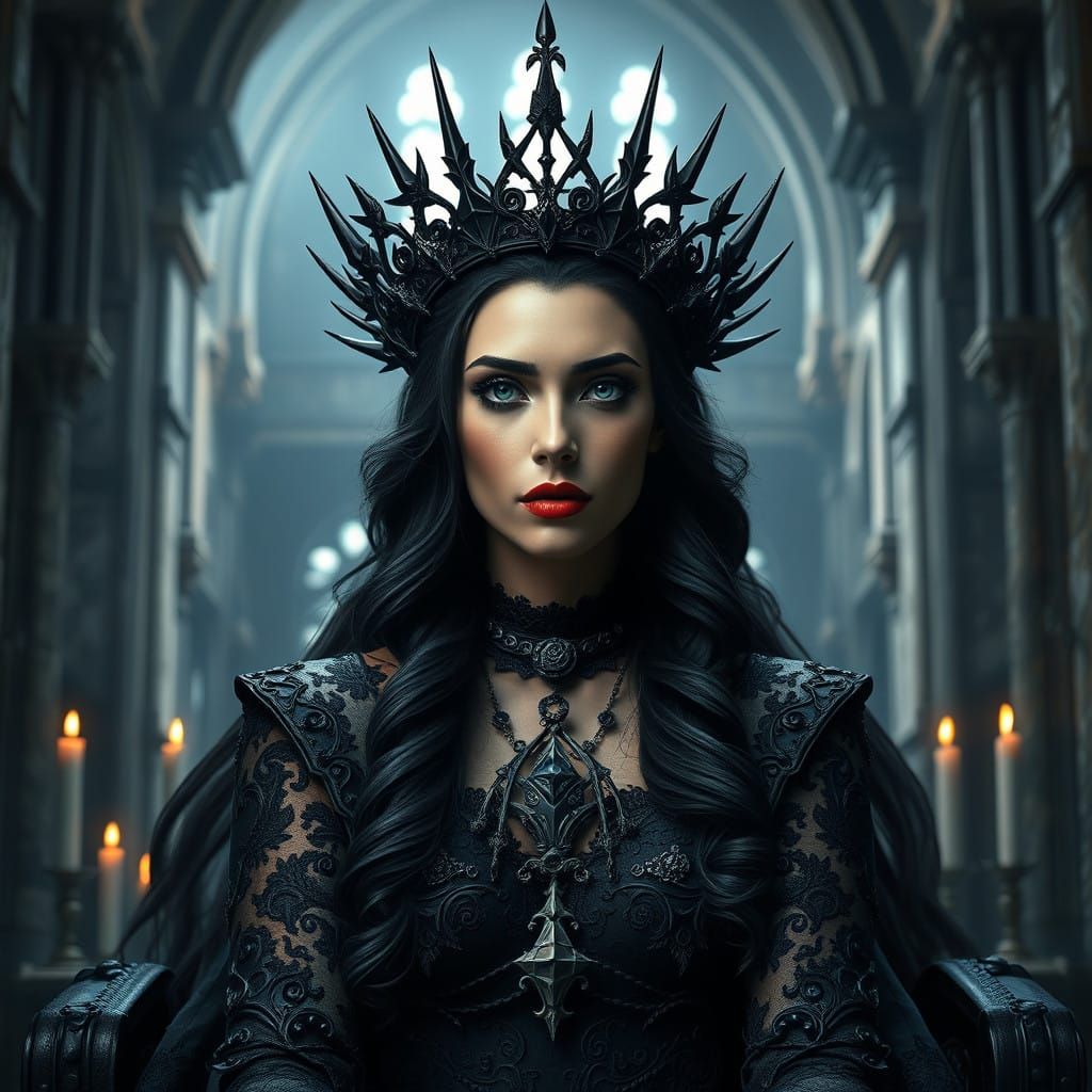 Dark Queen Reigns in Gothic Fantasy