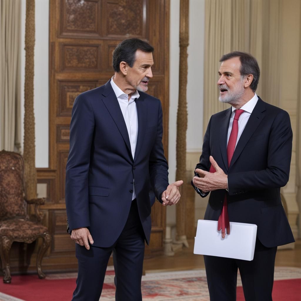 Pedro Sánchez and Mariano Rajoy Debate