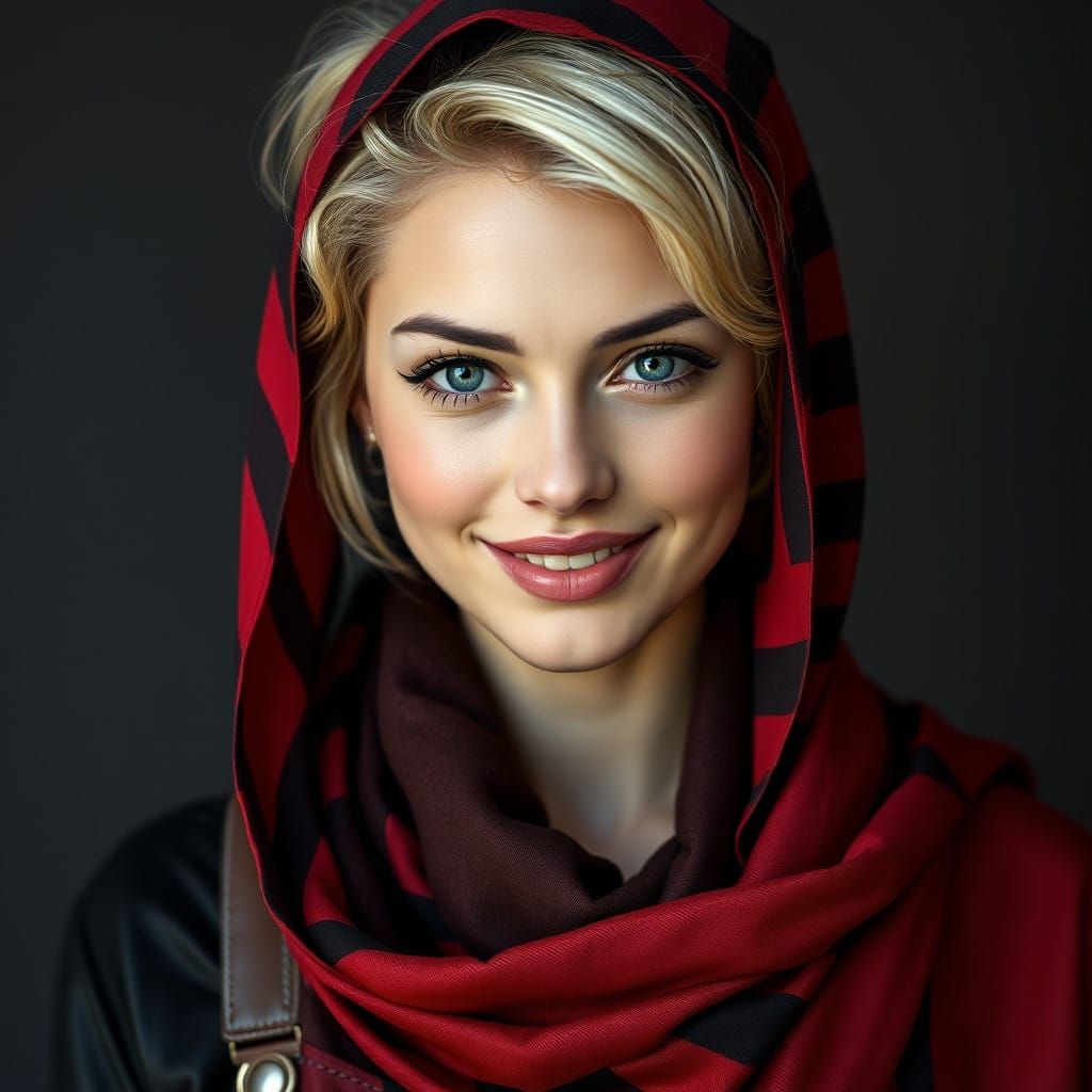 Glorious Hyperrealistic Portrait of a Young Woman