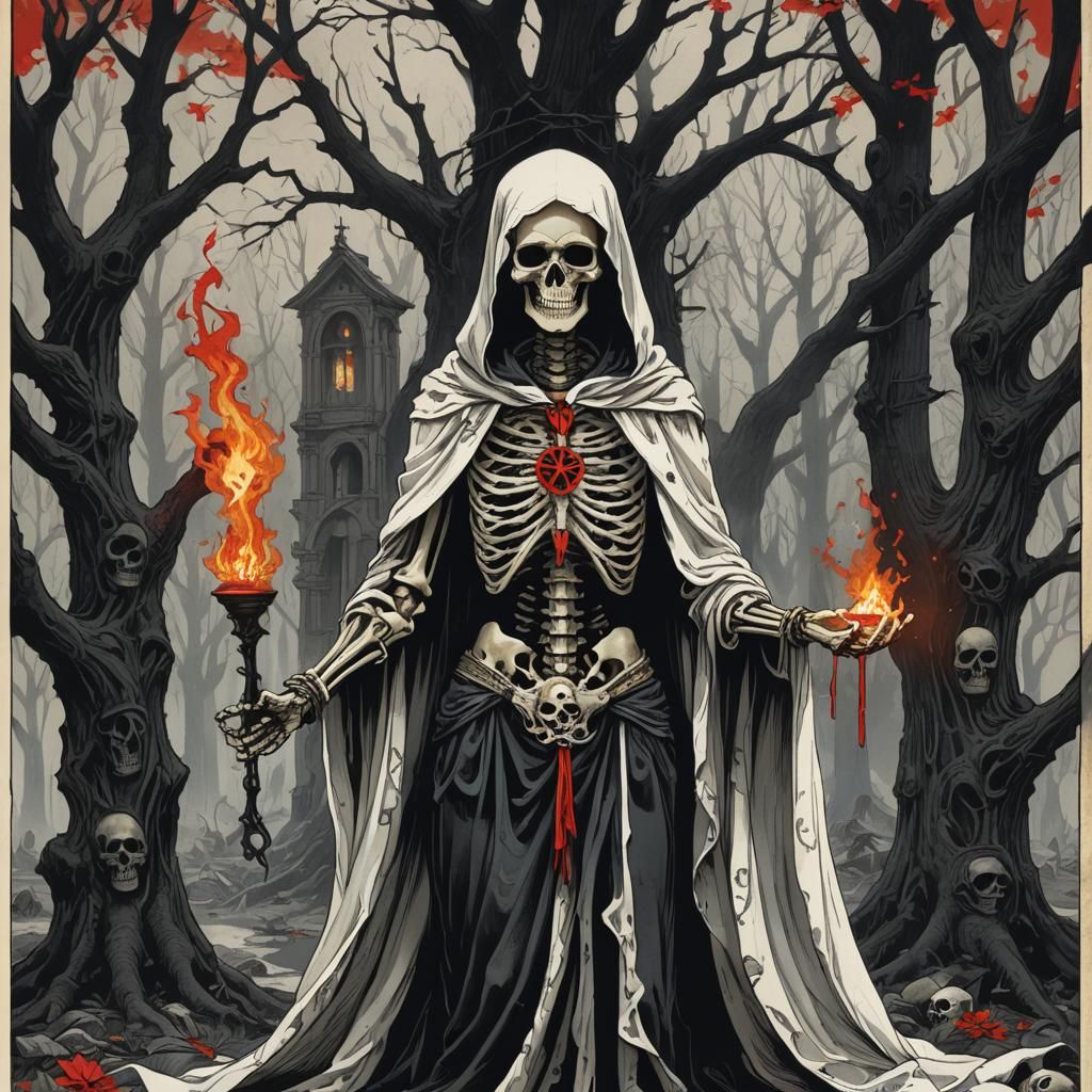 Sinister Tarot Card: The High Priestess