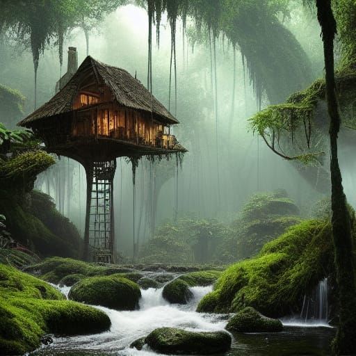 Jungle House by Tim Burton, Gurney, Burdisio