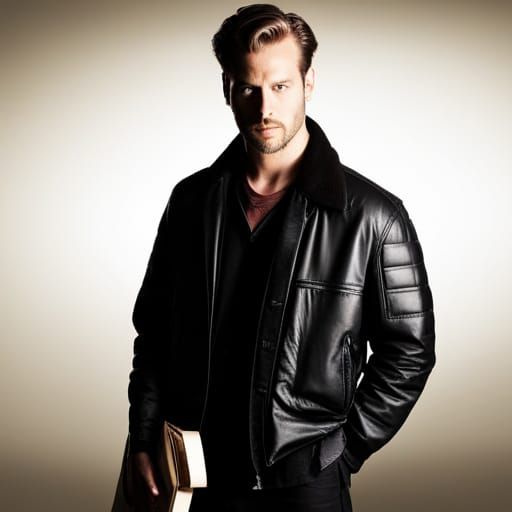 Hyperrealistic Photo of Man in 90s Fashion