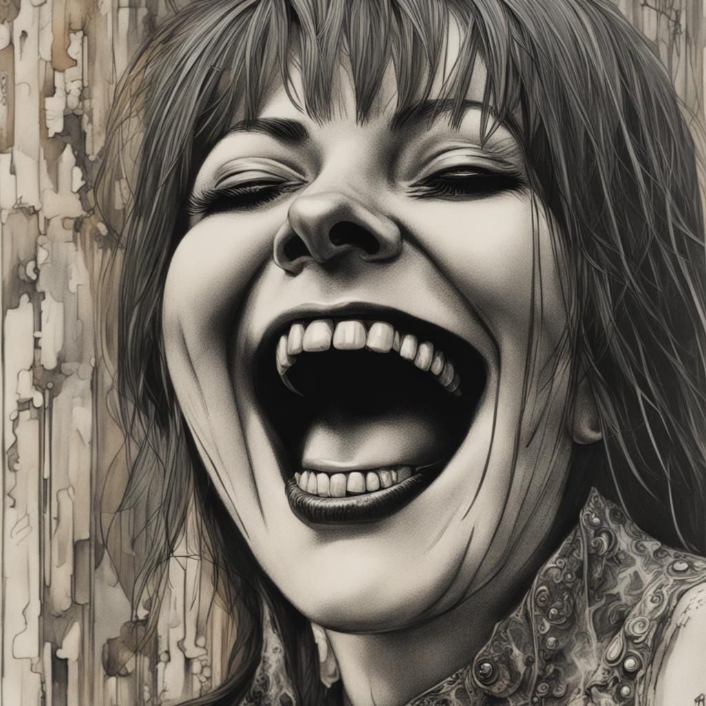 Maniacal Laughter in Gothcore Style