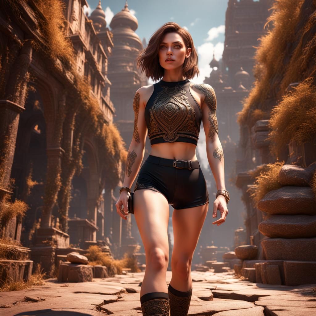 Girl in Black: Fantasy Concept Art